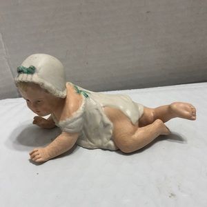 ANTIQUE PIANO BABY, MARKED DEP 7285 GERMAN MADE